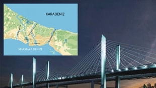 İşte Kanal İstanbulun genişliği!
