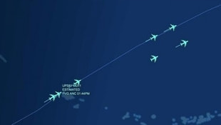 Çinden ABDye taşıyorlar! 7 Uçak aynı anda havalandı