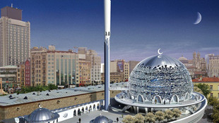 Taksim Camiinin temeli atıldı