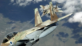 Suriye ordusu İsrail jetini vurdu