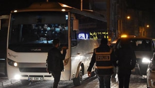 Konyada bin polisle operasyon: 250 gözaltı