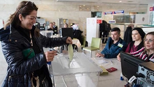 Yurt dışında 522 bin seçmen oy kullandı
