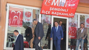 MHP Şemdinlide büro açtı