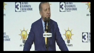 Cumhurbaşkanı Erdoğandan kongrede OHAL açıklaması