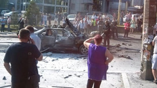 Ukraynada suikast ve patlama!