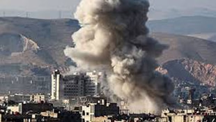 Suriyede hava saldırısı! Çok sayıda ölü var