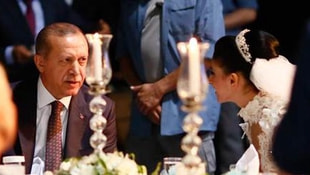Erdoğan milli sporcunun düğününde