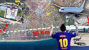 Yok artık Messi! Evinin üzerinden uçak geçemiyor
