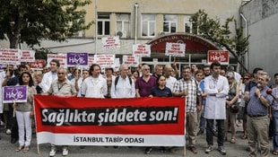 Türk Tabipler Birliği sağlıkta şiddetle ilgili basın açıklaması açıklaması yaptı
