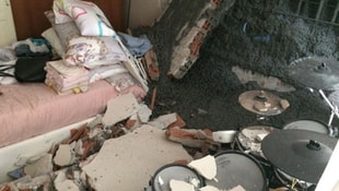Beşiktaşta oturan oyuncunun evi beton altında kaldı