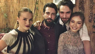 Neslihan Atagül ve Kadir Doğulu nişanlandı