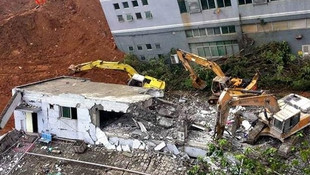 Çinde 33 bina toprak altında kaldı