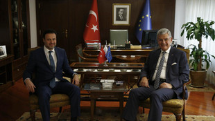 AB Bakanı Bozkır'ın kabulü