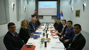 AB Bakanı Bozkır'ın kabulü