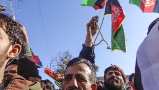 Afganistan’da protesto