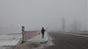 Ağrı'da yoğun sis