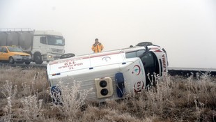 Aksaray'da zincirleme trafik kazası: 5 yaralı
