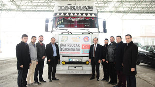 Aksaray'dan Bayırbucak Türkmenlerine yardım