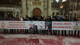 Alperen Ocakları'ndan yılbaşı protestosu