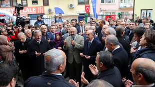 "Altıparmak Camisi" çevre düzenlemesi açılış töreni