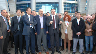 Anadolu Adalet Sarayı'ndaki iş bırakma eylemi