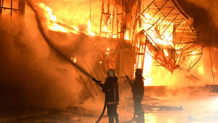 Kocaeli Başiskelede yangın!