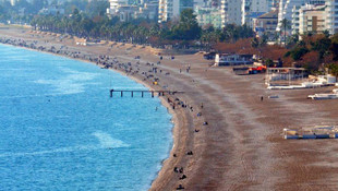 Antalya'da sıcak hava