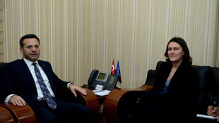 AP Türkiye Raportörü Piri'den Vali Aksoy'a ziyaret