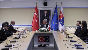 AB Bakanı Bozkır'ın kabulleri