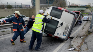 Bakırköy'de trafik kazası: 1 yaralı