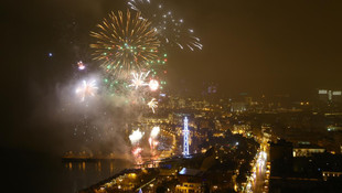 Bakü yeni yıla girdi