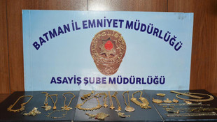 Batman'da kuyumcudan hırsızlık