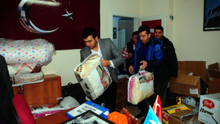 Bayırbucak Türkmenlerine yardım
