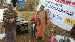 Bayırbucak Türkmenlerine yardım
