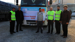 Bayırbucak Türkmenlerine yardım