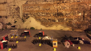 Beyoğlu'nda 7 molotofkokteyli bulundu