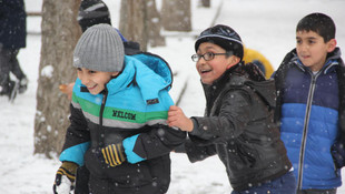 Bingöl'de kar yağışı