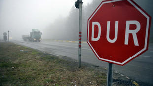 Bolu Dağı'nda yoğun sis