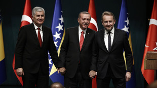 Erdoğan-Çoviç ortak basın toplantısı