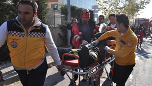 Bursa'da iplik fabrikasında yangın