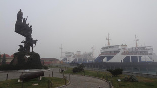 Çanakkale Boğazı'nda yoğun sis