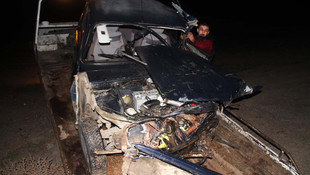 Çankırı'da otomobil trene çarptı: 3 yaralı