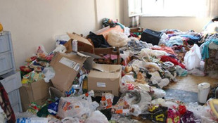 Kadıköyde çöp ev bulundu