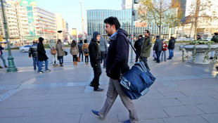 Cumhurbaşkanına destek için Ankara'ya yürüdü