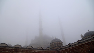 Edirne'de yoğun sis