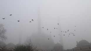 Edirne'de yoğun sis