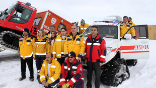 "Erzurum 112" kışa hazır