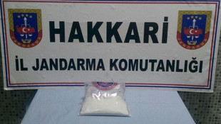 Hakkari'de uyuşturucu operasyonu