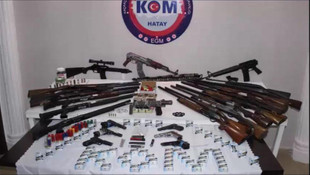 Hatay'da silah kaçakçılığı operasyonu