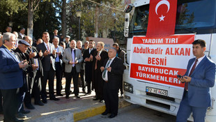 Hayırsever iş adamından Bayırbucak Türkmenlerine yardım